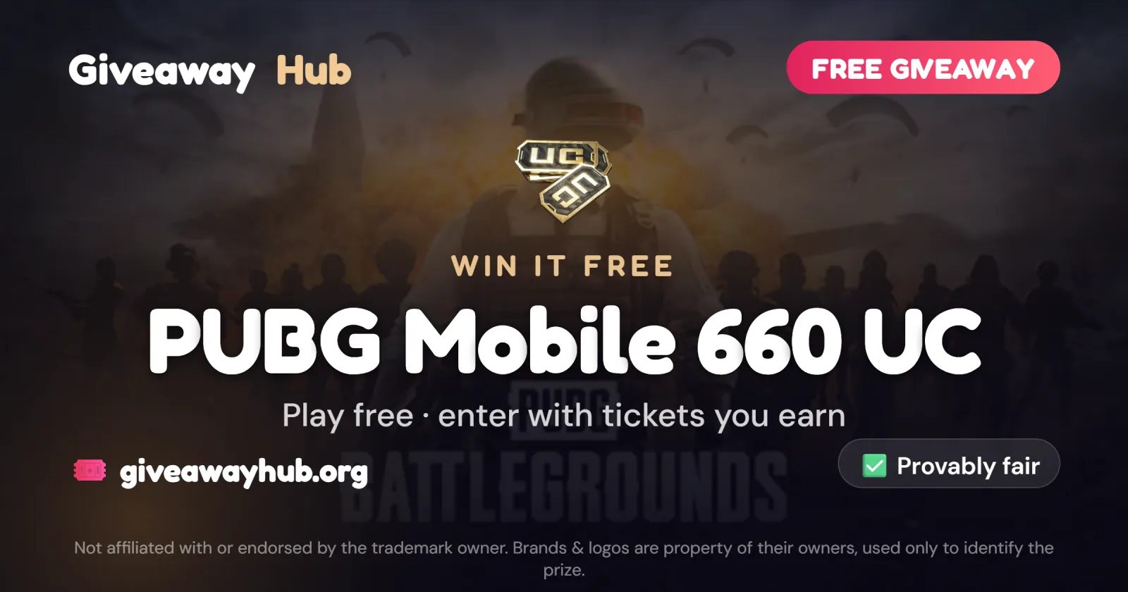 PUBG Mobile 660 UC Top-Up